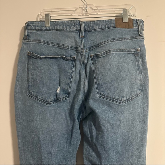 Madewell Distressed Light Hernando Wash Comfort Stretch The Perfect Vintage Jean - Picture 5 of 10